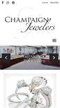 Mobile Screenshot of champaignjewelers.com